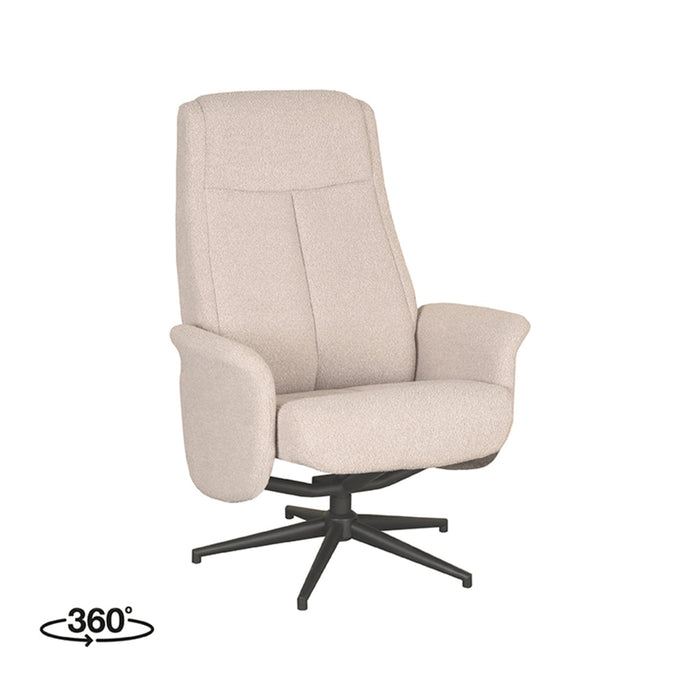 LABEL51 Fauteuil Bergen - Coral - Boucle - Excl. Hocker-Fauteuils-LABEL51
