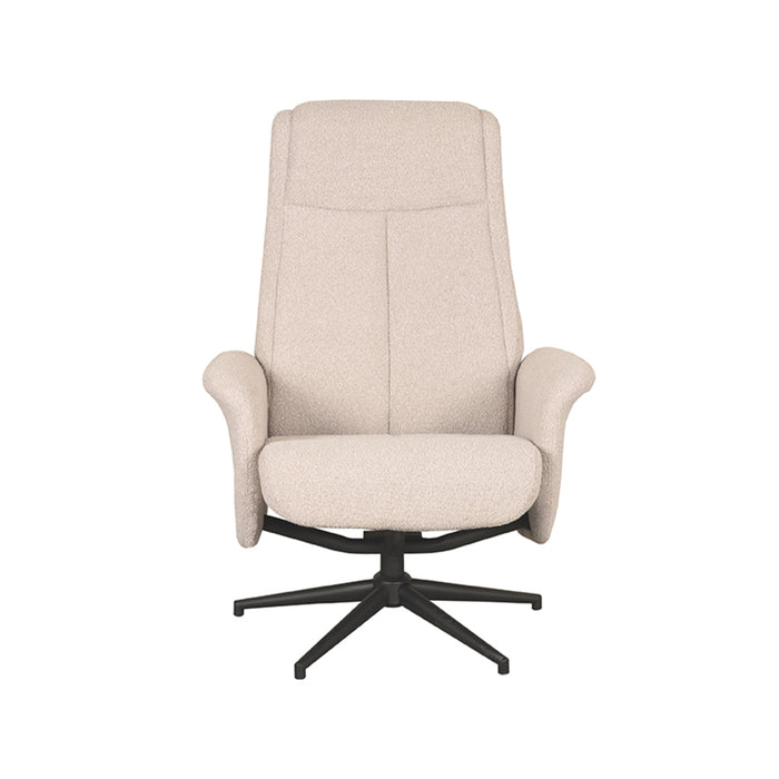 LABEL51 Fauteuil Bergen - Coral - Boucle - Excl. Hocker-Poefs-LABEL51