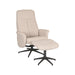 LABEL51 Fauteuil Bergen - Coral - Boucle - Incl. Hocker-Fauteuils-LABEL51