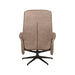 LABEL51 Fauteuil Bergen - Mushroom - Kunstleder - Incl. Hocker-Fauteuils-LABEL51