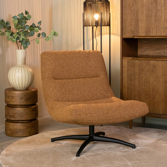 LABEL51 Fauteuil Calix Coral Boucle - 77x93x88 cm-Fauteuils-LABEL51