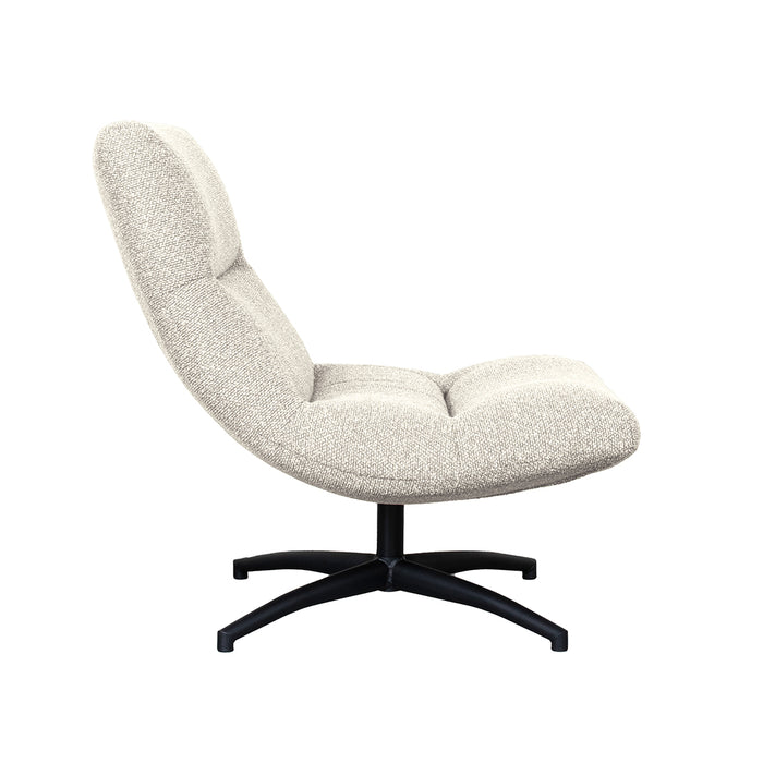 LABEL51 Fauteuil Calix naturel boucle - 77x93x88 cm