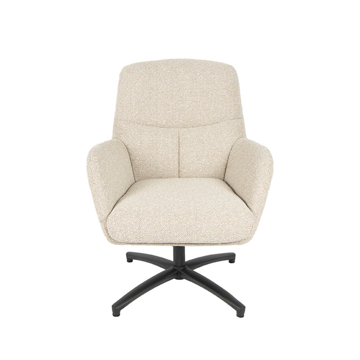 LABEL51 Fauteuil Chill Zone - Naturel - Boucle - Draaibaar-Fauteuils-LABEL51