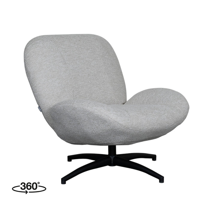 LABEL51 Fauteuil Clayton Naturel Geweven - 82x89x91 cm-Fauteuils-LABEL51