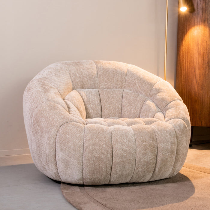 LABEL51 Fauteuil Cloud Clay Chenille 1-Zits 115x104x80 cm-Fauteuils-LABEL51