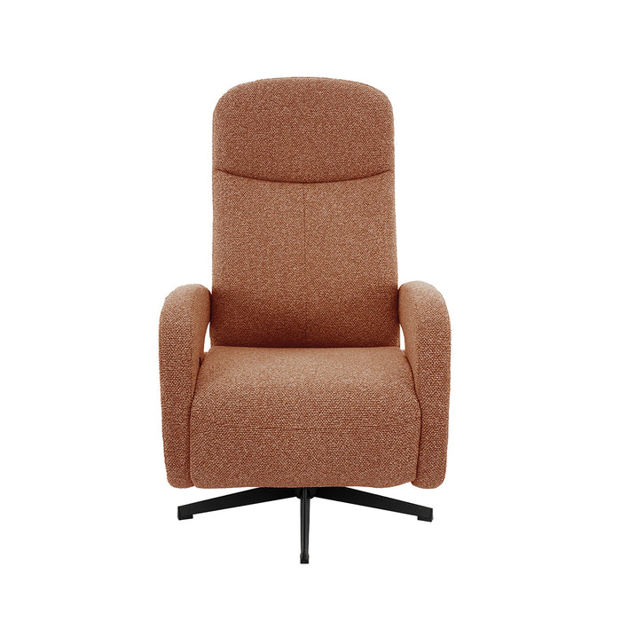LABEL51 Fauteuil Esbjerg Bouclé Antraciet Draaibaar-Fauteuils-LABEL51