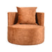 LABEL51 Fauteuil Evy Oker Velours 90x90x75 cm-Fauteuils-LABEL51