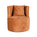 LABEL51 Fauteuil Evy - Oker - Velvet - 65 cm-Fauteuils-LABEL51