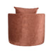 LABEL51 Fauteuil Evy Rust Velours 90x90x75 cm-Fauteuils-LABEL51