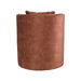 LABEL51 Fauteuil Evy Rust Velvet 65 cm 65x65x75 cm-Fauteuils-LABEL51