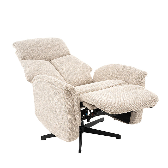 Fauteuil Helsinki - Naturel - Boucle - Manueel Verstelbaar-Fauteuils-LABEL51
