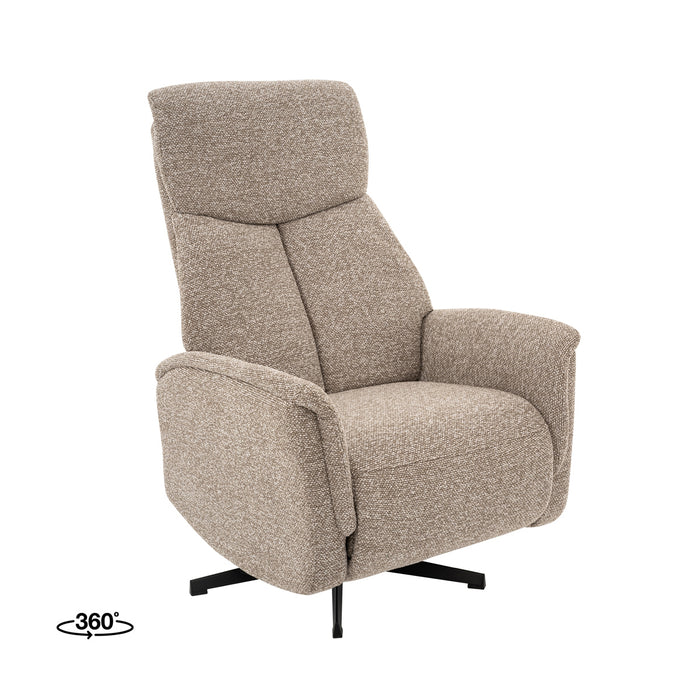 LABEL51 Fauteuil Helsinki - Wit - Boucle - Manueel Verstelbaar-Fauteuils-LABEL51