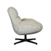 LABEL51 Fauteuil Huxley Mushroom Chenille - 76x86x92 cm-Fauteuils-LABEL51