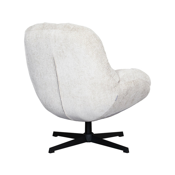 LABEL51 Fauteuil Huxley - Naturel - Chenille - One size-Fauteuils-LABEL51