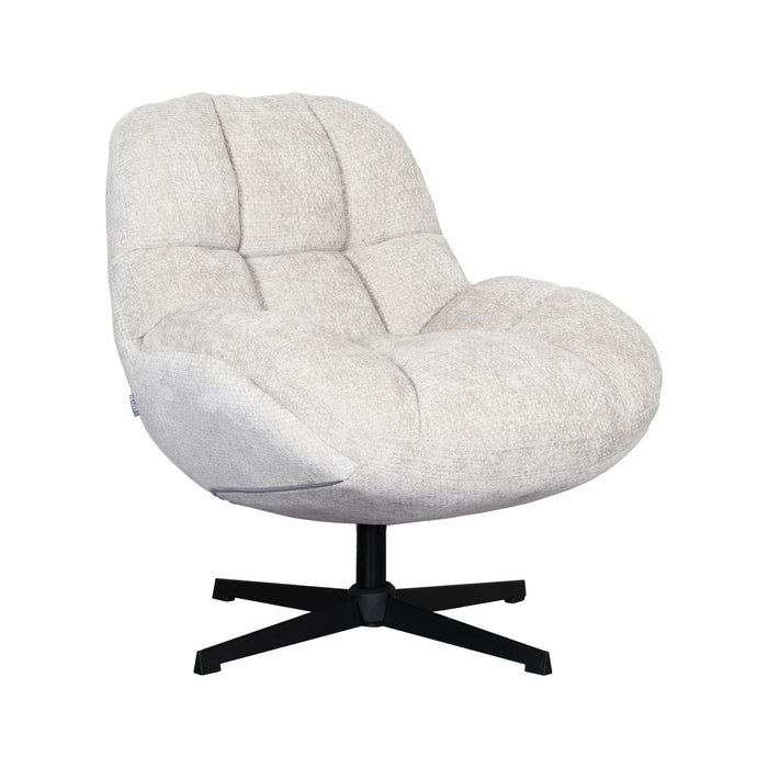 LABEL51 Fauteuil Huxley - Naturel - Chenille - One size-Fauteuils-LABEL51