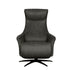 LABEL51 Fauteuil Lund - Antraciet - Micro Suede - One Size-Fauteuils-LABEL51