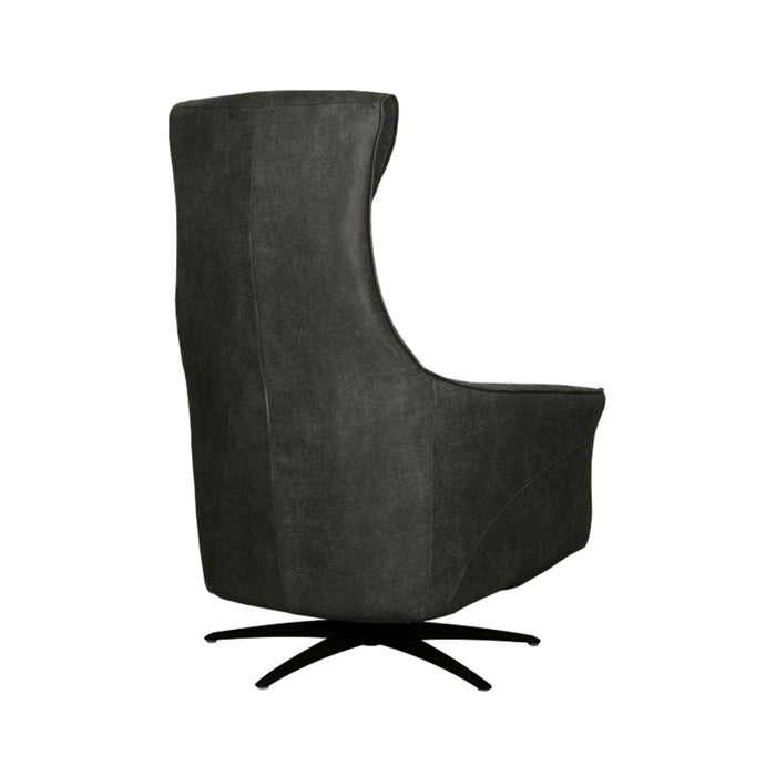LABEL51 Fauteuil Lund - Antraciet - Micro Suede - One Size-Fauteuils-LABEL51