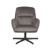 LABEL51 Fauteuil Moss Antraciet Velvet - 70x77x90 cm-Fauteuils-LABEL51