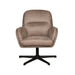 LABEL51 Fauteuil Moss Taupe Kunstleder - 70x77x90 cm-Fauteuils-LABEL51
