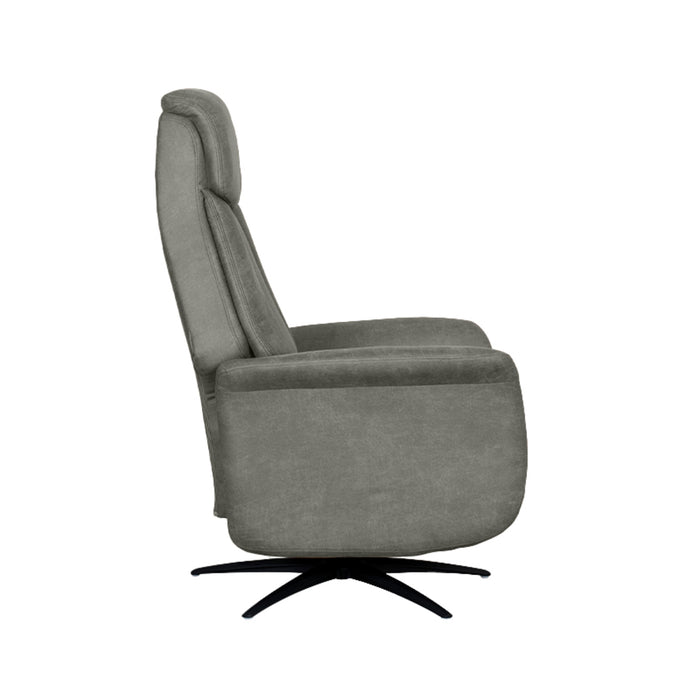 LABEL51 Sessel Oslo - Taupe - Kunstleder - 1-Motorig