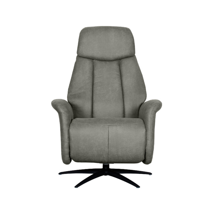 LABEL51 Fauteuil Oslo - Taupe - Kunstleder - 1-Motorig-Fauteuils-LABEL51