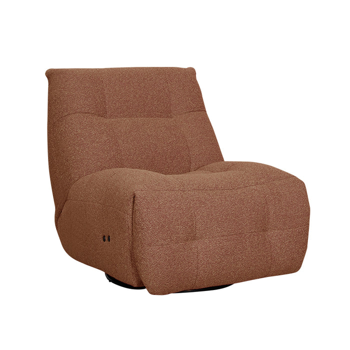 LABEL51 Relax and Recharge Armchair - Coral - Boucle - With Battery