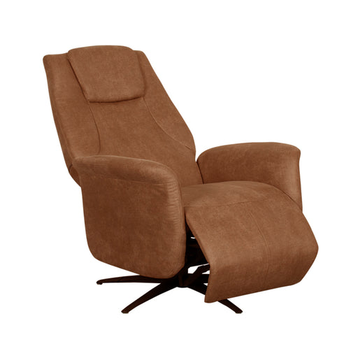 LABEL51 Fauteuil Stockholm - Cognac - Kunstleder - 1-Motorig-Fauteuils-LABEL51