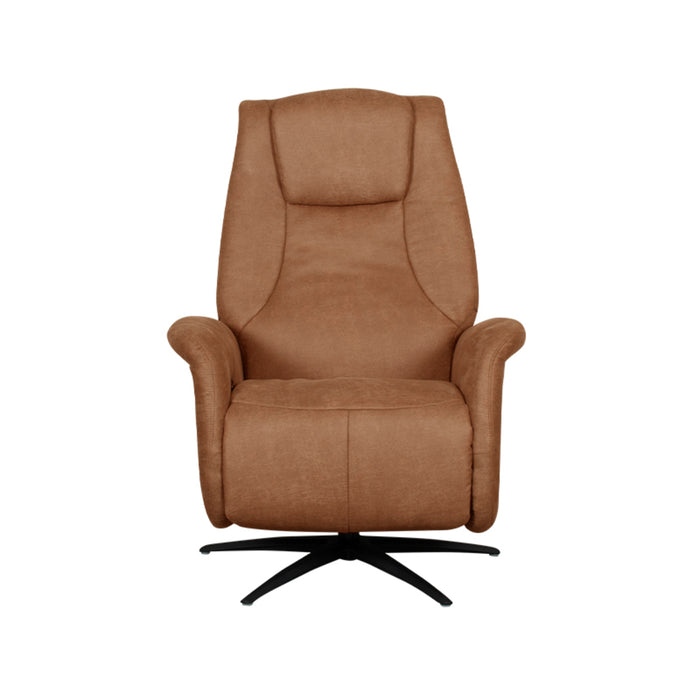LABEL51 Fauteuil Stockholm - Cognac - Kunstleder - 1-Motorig-Fauteuils-LABEL51
