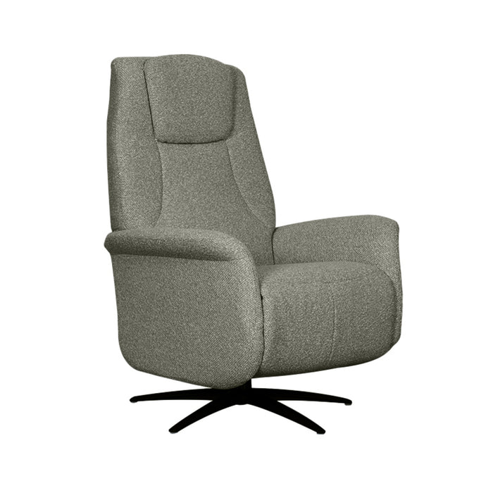 LABEL51 Fauteuil Stockholm Mushroom Boucle 1-Motorig 77x87x112 cm-Fauteuils-LABEL51