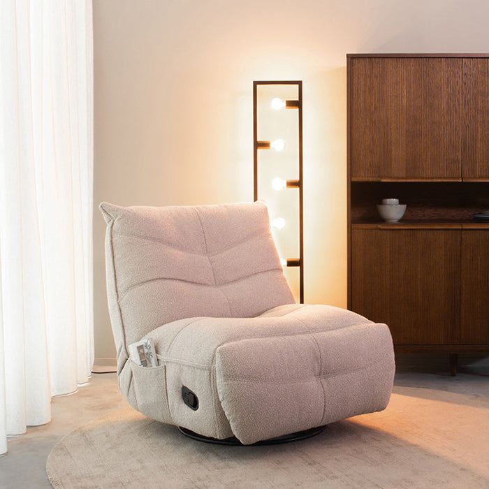 LABEL51 Fauteuil Take It Easy - Antraciet - Boucle - One Size-Fauteuils-LABEL51
