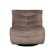 LABEL51 Fauteuil Take It Easy - Taupe - Velvet - One Size-Fauteuils-LABEL51