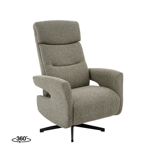 LABEL51 Fauteuil Tampere - Mushroom - Boucle - One Size-Fauteuils-LABEL51