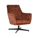 LABEL51 Fauteuil Toby - Rust - Velvet - One Size-Fauteuils-LABEL51