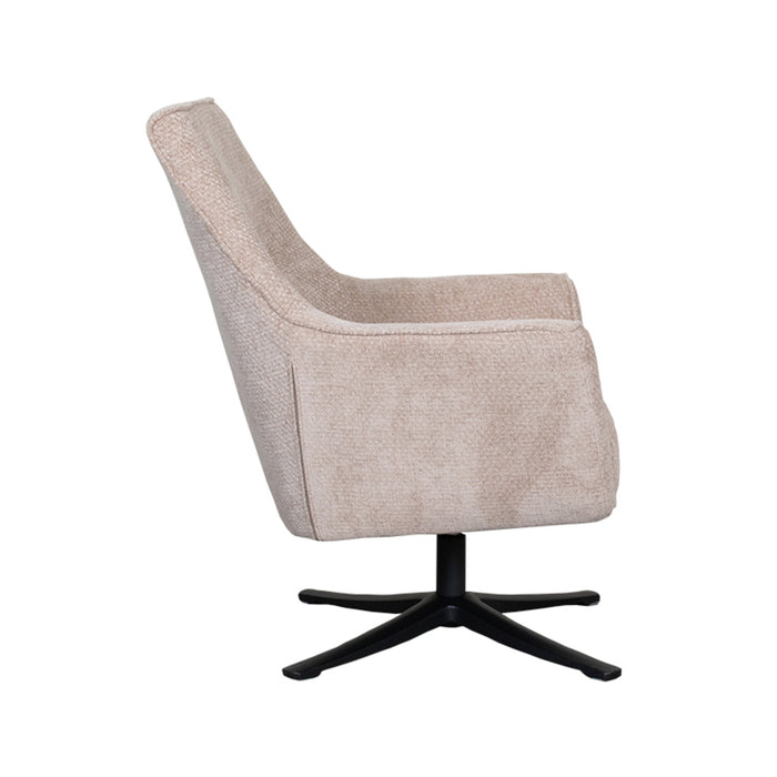 LABEL51 Fauteuil Tod Clay chenille 76 cm 76x75x90 cm