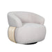 LABEL51 Fauteuil Valenza Naturel Boucle - 84x81x75 cm-Fauteuils-LABEL51
