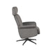 LABEL51 Fauteuil Verdal - Antraciet - Velvet - Excl. Hocker-Poefs-LABEL51