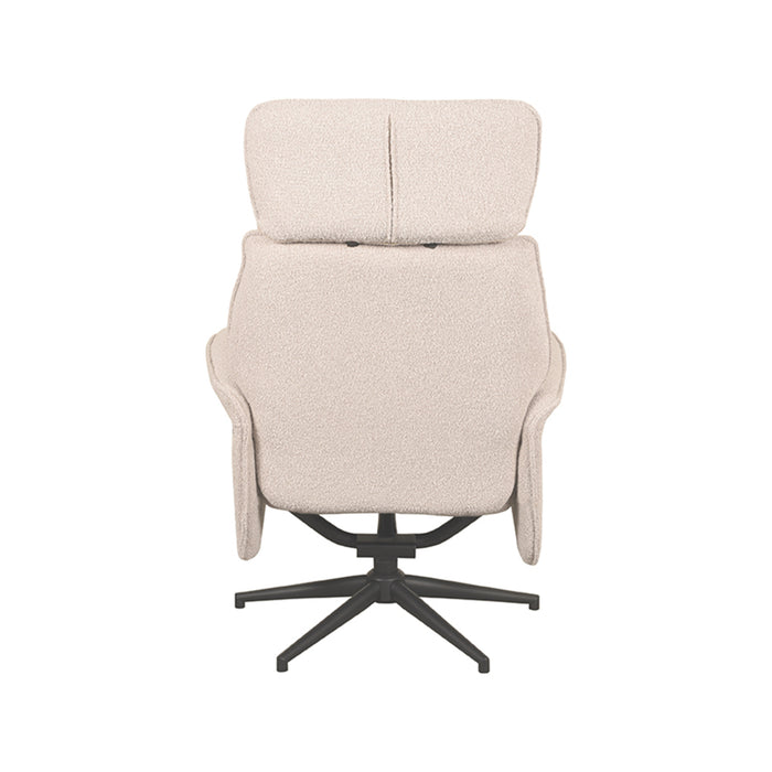 LABEL51 Fauteuil Verdal Naturel Boucle Excl. Hocker 77x79x109 cm-Fauteuils-LABEL51