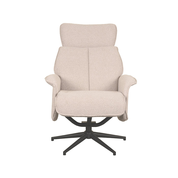 LABEL51 Fauteuil Verdal - Naturel - Boucle - Excl. Hocker-Poefs-LABEL51