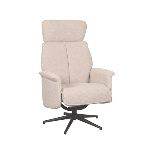 LABEL51 Fauteuil Verdal - Naturel - Boucle - Excl. Hocker-Poefs-LABEL51