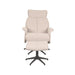 LABEL51 Fauteuil Verdal - Naturel - Boucle - Incl. Hocker-Fauteuils-LABEL51