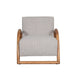LABEL51 Fauteuil Viggo - Naturel - Boucle - Naturel Houten Frame-Fauteuils-LABEL51