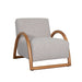 LABEL51 Fauteuil Viggo - Naturel - Boucle - Naturel Houten Frame-Fauteuils-LABEL51