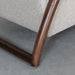 LABEL51 Fauteuil Viggo - Naturel - Boucle - Walnoot Houten Frame-Fauteuils-LABEL51