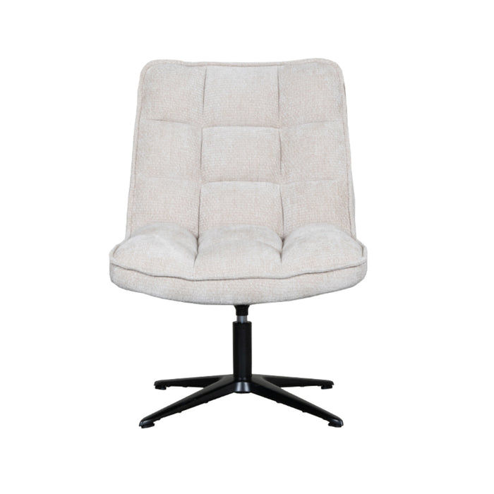 LABEL51 Fauteuil Vince Naturel Chenille - 63x74x91 cm-Fauteuils-LABEL51