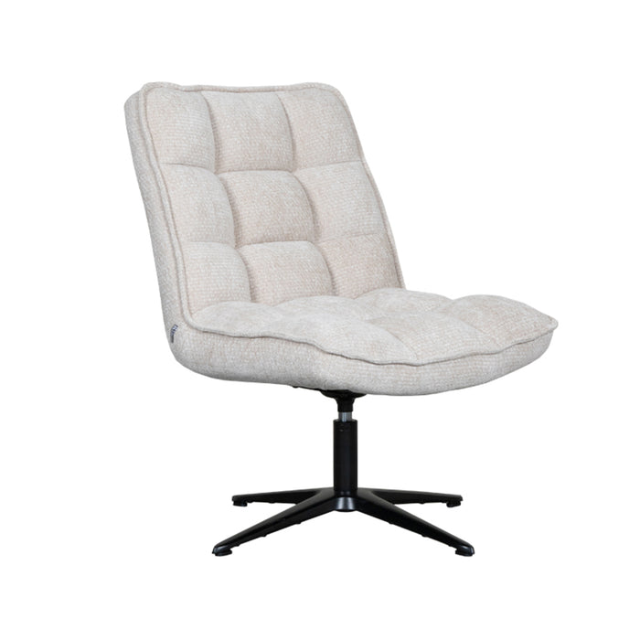 LABEL51 Fauteuil Vince - Naturel - Chenille - One Size-Fauteuils-LABEL51