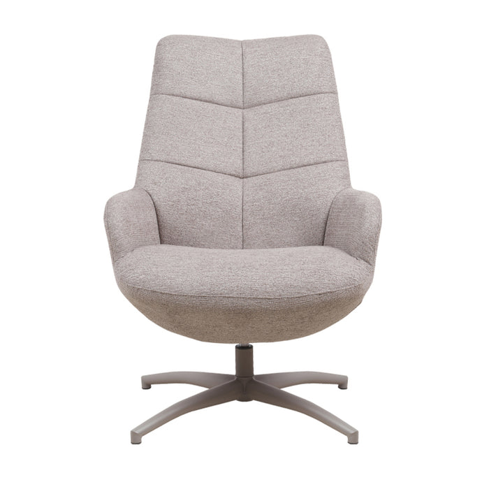 LABEL51 Fauteuil Winston - Taupe - Geweven - One Size-Fauteuils-LABEL51