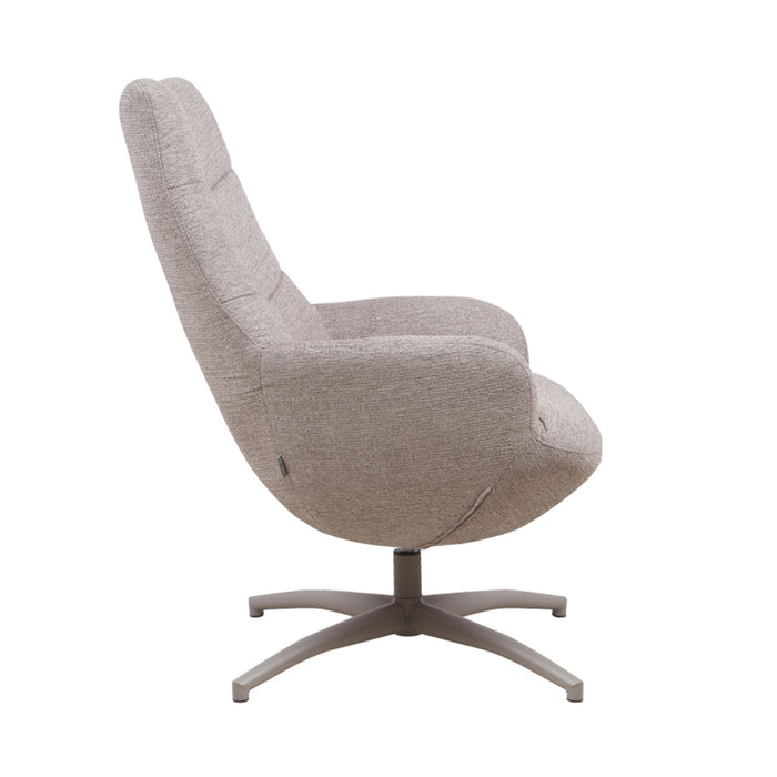 LABEL51 Fauteuil Winston - Taupe - Geweven - One Size-Fauteuils-LABEL51