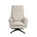 LABEL51 Fauteuil Zenza - Naturel - Boucle - Incl. Hocker-Poefs-LABEL51