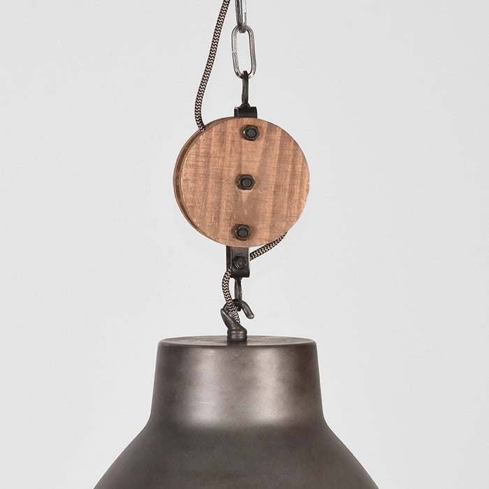 LABEL51 Hanglamp Dock - Burned Steel - Metaal-Tafellampen-LABEL51