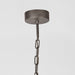 LABEL51 Hanglamp Dock Robuuste Metaal Burned Steel 42x42x37 cm-Hanglampen-LABEL51